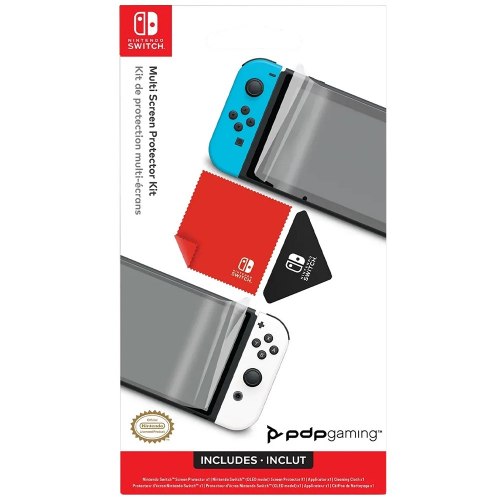 מארז הגנה למסכי נינטנדו Nintendo Switch Turtle Beach Multi-Screen Protector Kit