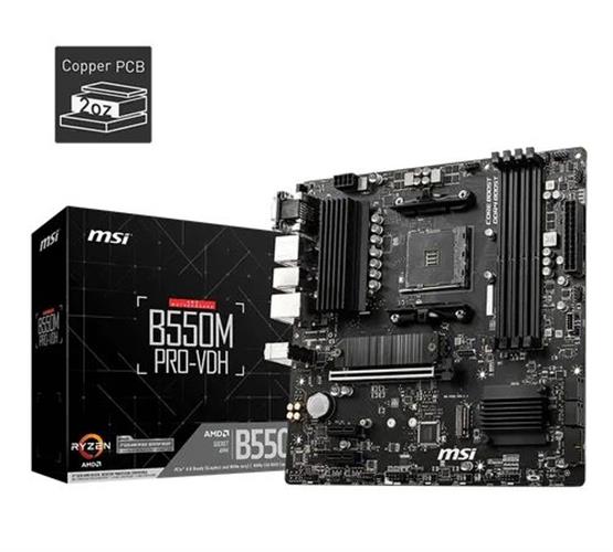 לוח אם MSI B550M PRO-VDH 4719072758417