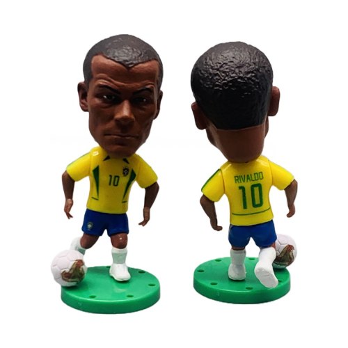 בובת כדורגל ריבאלדו 10# Rivaldo Doll ברזיל מונדיאל 2022