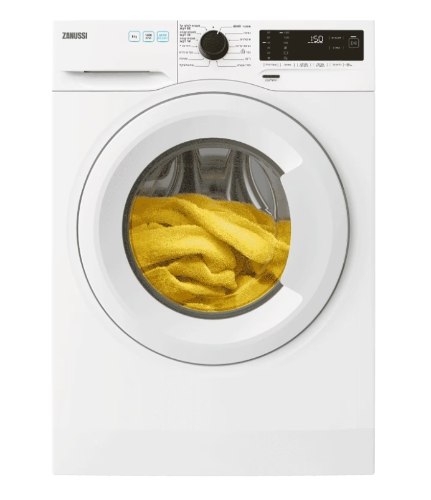 מכונת כביסה פתח חזית 8 ק"ג Zanussi ZNF842D1W1 במהירות 1400 סל"ד