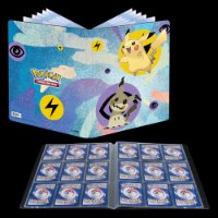 אלבום לקלפי פוקימון מעוצב 180 קלפים Ultra Pro Pikachu & Mimikyu 9-Pocket Portfolio for Pokémon
