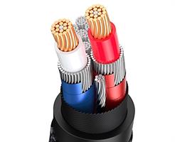 כבל אודיו UGREEN 10961 3.5mm Male to RCA male x2 Hi-Fi SCC 2m