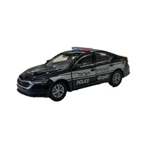 וילי - רכב סקודה אוקטביה משטרה ישראל 1:34 - WELLY SKODA OCTAVIA