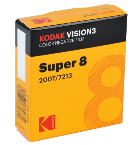 kodak VISION3 200T Color Negative Film Super 8mm סרט נגטיב צבע למסרטות סופר 8 מ"מ