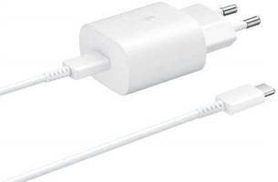 מטען קיר לבן Super Fast Charger 25W C010070502 Samsung