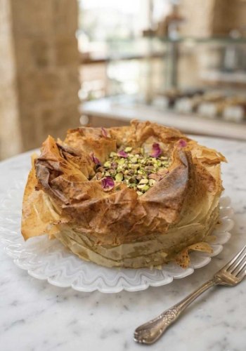 צ'יזקייק בקלאווה ופיסטוק