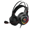 שחור - אוזניות גיימינג EDIFIER G4 TE GAMING 7.1 HEADSET 50MM USB