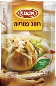 אבקה להכנת רוטב פטרי