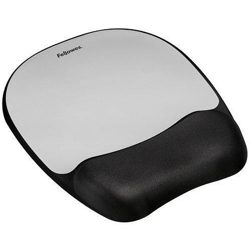 FELLOWES משטח לעכבר אפור Foam Memory