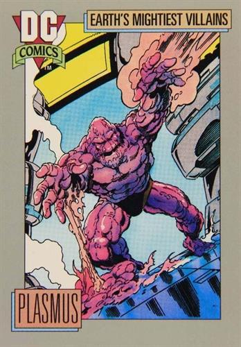 קלף בודד די.סי קומיקס DC Comics - General Zahl's Laboratory - Earth's Mightiest Villains - 104