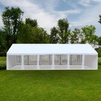 אוהל לאירועים 6X12 פרמיום PVC חזק במיוחד TENT-PRO