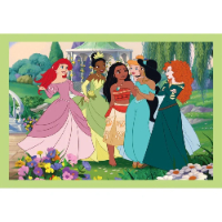 קלמנטוני - פאזל 4 ב-1 נסיכות - Clementoni Princesas Disney 21746