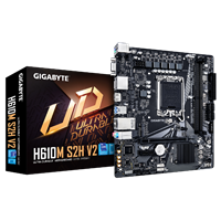 לוח למעבדי אינטל Gigabyte H610M S2H V2 Micro-ATX DDR5