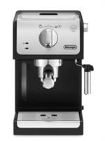DeLonghi מטחנת קפה דגם KG521.M + מכונת אספרסו ידנית ECP33.21