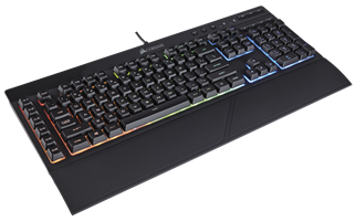 מקלדת גיימינג Corsair K55 RGB עברית/אנגלית