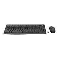 סט מקלדת ועכבר אלחוטי Logitech MK295 Silent
