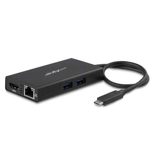 Startech USB-C Multiport Adapter 4K HDMI 2xUSB-A Ports 60W 1