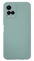 כיסוי סיליקון ירוק עבור Miracase Vivo Y21/Y33 – פריט בודד בצבע ירוק במבט אחורי על רקע לבן