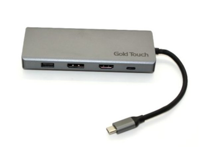 תחנת עגינה GoldTouch USB Type-C 3.1 DP/HDMI/VGA