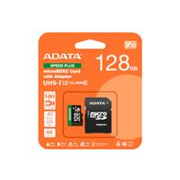 ADATA SPEED PLUS microSDXC UHS-I U3 Class 10 Card 128Gb