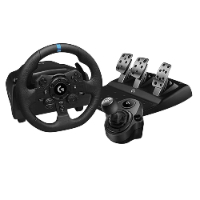 ערכת הגה מרוצים עם דוושות G923 SE Trueforce + ידית הילוכים Logitech Driving Force - לקונסולת PS4/PS5