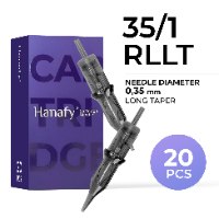 סט 20 מחטים 35/1 RLLT של Hanafy