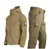 בז׳ - חליפה טקטית תרמית לגברים Tactical suit