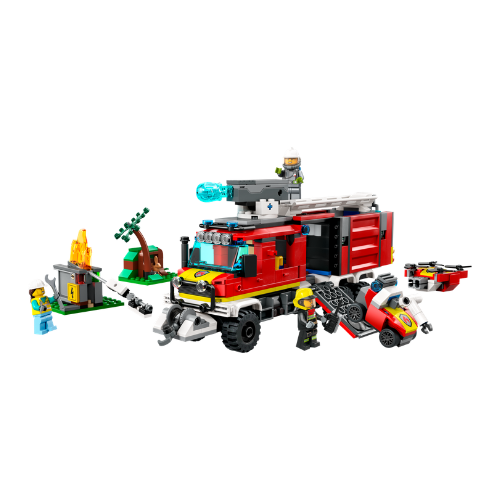 לגו סיטי משאית חפק כיבוי אש 60374 LEGO City Fire Command Truck