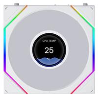 Lian-Li 120mm UNI FAN TL LCD FLEX לבן