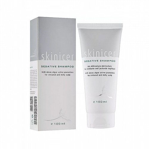 שמפו משקם להרגעת הקרקפת ולטיפול בקשקשים SKINICER Sedative Shampoo