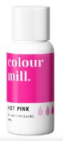 צבע מאכל ג׳ל קולור מיל HOT PINK ורוד- 20 מ״ל - כשר