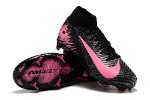 עם גרב - נעלי כדורגל Nike Air Zoom Mercurial Superfly IX Elite שחור ורוד