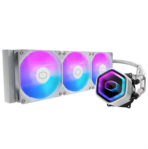 COOLER MASTER קירור נוזלי WHITE 360L MasterLiquid CM