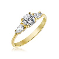 טבעת יהלומים דגם Fiora