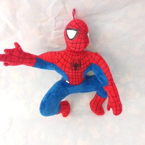 ספיידרמן - דמות ספיידרמן בד בקפיצה  ממולא גודל 36 ס''מ - SPIDERMAN