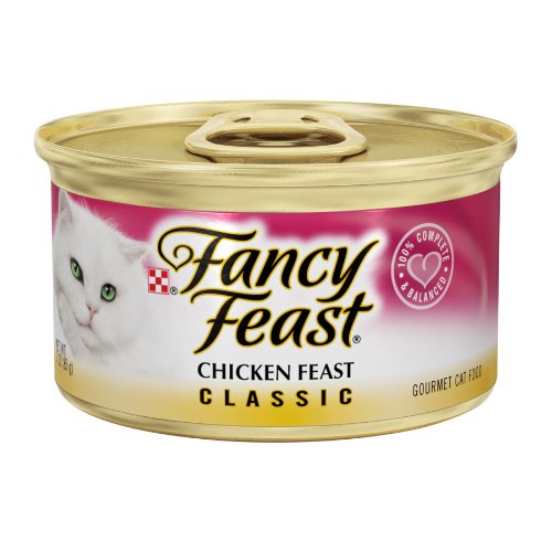 פנסי פיסט מעדן גורמה עוף 85 גרם - FANCY FEAST CHICKEN  FEAST CLASSIC 85G