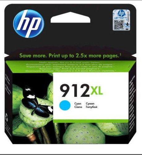 ראש דיו כחול מקורי HP Original Ink 912XL 3YL81AE