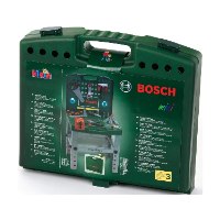 עמדת כלי עבודה לילדים עם שולחן ו- 39 חלקים מבית Klein Bosch Mini