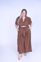 חליפת ג׳ואל חום