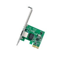 כרטיס רשת קווי Tp-Link TG-3468 Gigabit PCI Express – פריט בודד כרטיס ירוק עם שקע רשת Wi-Fi