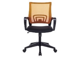 כיסא משרדי - BUROCRAT CH-695N - שחור/כתום
