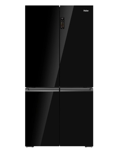 מקרר 4 דלתות האייר זכוכית שחורה 681 ליטר Haier HRF825FB