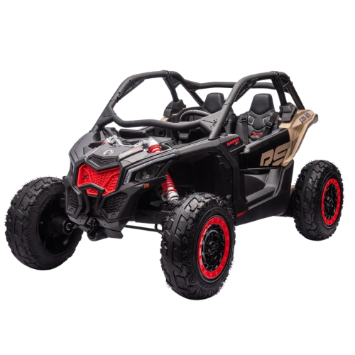 באגי 24V ממונעת 4x4 אורגינל גלגלי גומי אוויר CAN AM MAVERICK