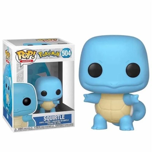 בובת פופ  504# POP Games: Pokemon- Squirtle- EMEA