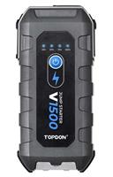 Topdon V1500 בוסטר התנעה נייד לרכב עם פנס LED מובנה