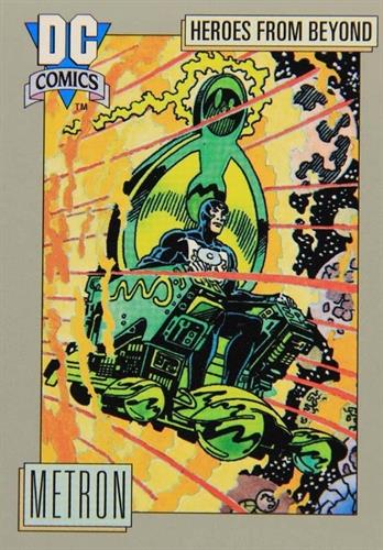 קלף בודד די.סי קומיקס DC Comics - Metron's Mobius Chair - Heroes From Beyond - 122