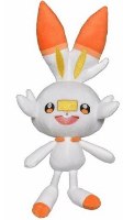 פוקימון בובת פרווה סקורבאני 20 ס"מ POKEMON Scorbunny