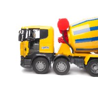 ברודר - משאית סקניה מערבל בטון צהוב - 03554 Bruder