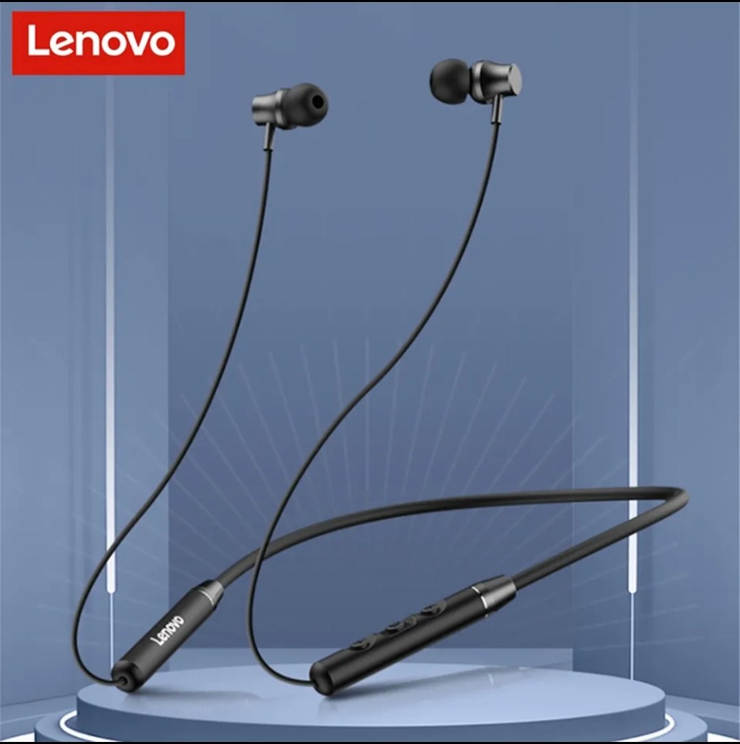 אוזניות בלוטוס צוואר בעיצוב ספורטיבי דגם QE03 חברת Lenovo