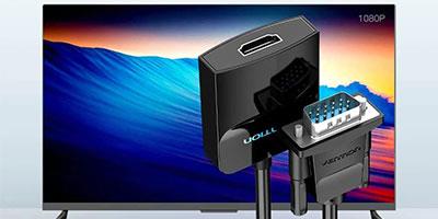 Vention VGA to HDMI with Audio + Micro USB Power Input - 0.15m Adapter